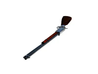 Rifle - Low-poly 3D model