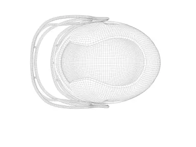 Helmet Low-poly 3D model