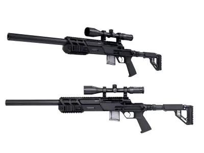 SPR300 rifle 3D model