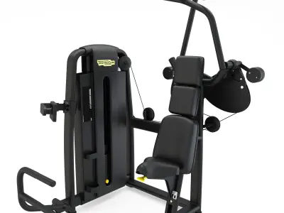 Technogym - Selectorised - Vertical Traction 3D model