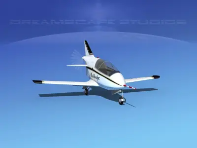 Bede Bd-5 Microplane V09 3D model