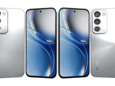 Realme P4R 5G All Colors 3D model