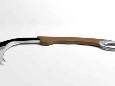 Karambit Knife 4 3D model