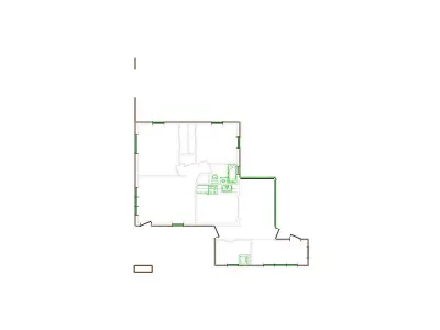Detailed Exterior Sketch by Interior - 751-1000 SF - Xactimate 3D model