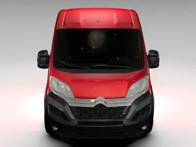 Citroen Jumper Van L1H2 2017 3D model