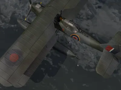 Fairey Seafox Mk-1 3D model