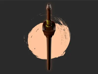 KERIS NUSANTARA FULLY RIGGED Free 3D model