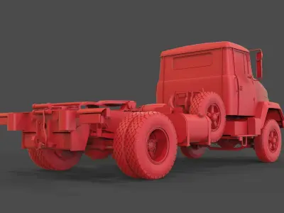 Kraz 5133 3D print model