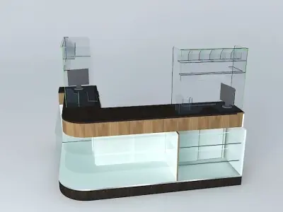 Kit512 Shopping Checkout -Restaurants Lanchonentes Bakeries B... Free 3D model