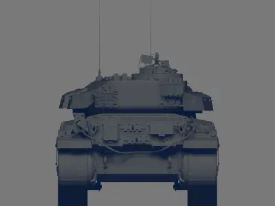 Stridsvagn 105 3D model