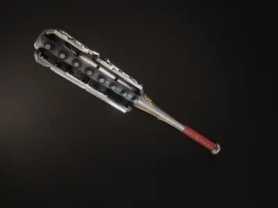 Survival Bat Low-poly 3D model