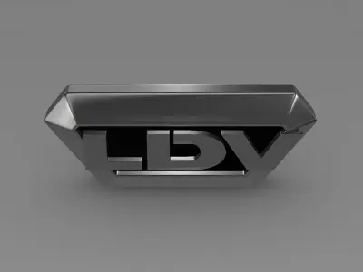 LDV Logo 3D model