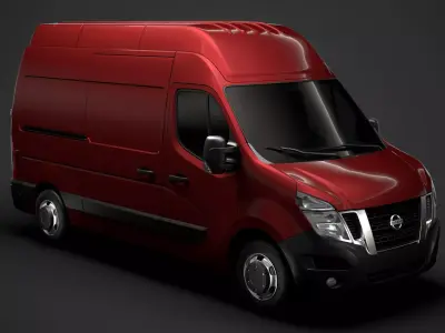 Nissan NV 400 L2H3 Van 2020 3D model