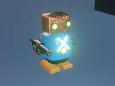 Scifi Roboot 3D model