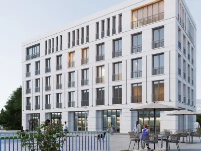 Luxury apartment Low-poly 3D model