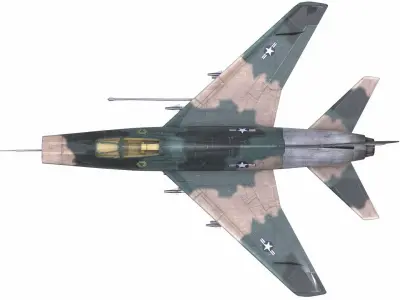 AirCraft 06 - fighter 3D model