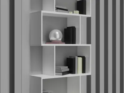 Shelf VAYS white 3D model
