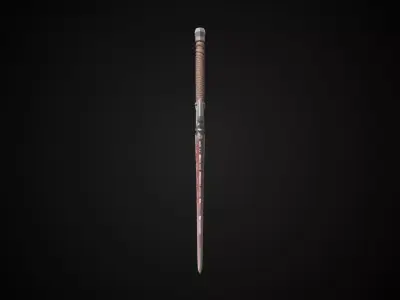 Stylized Orc Sword - Bloodbite - Game Ready 3D model