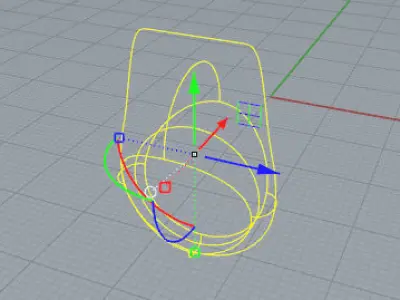 Sviluppo anello Free 3D model
