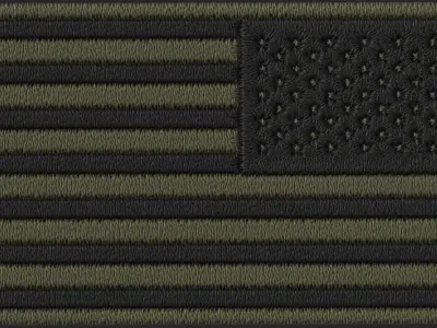 Military Flag patch Low-Poly 3D Model Low-poly 3D model