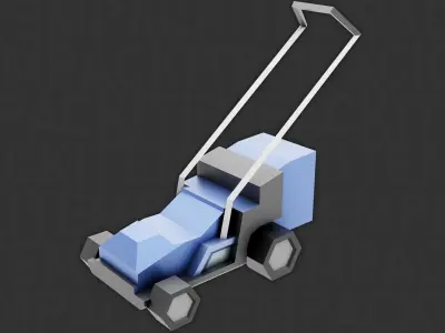 Tools Pack Low Poly Low-poly 3D model