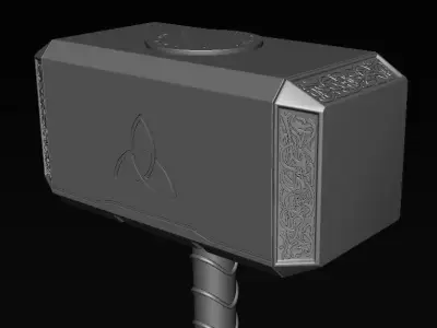 Hammer Thor Hammer 3D model