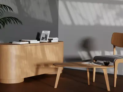 Scandinavian Furniture Pack 3D model