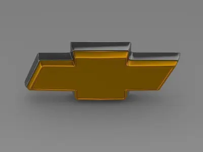 Chevrolet logo 3D model