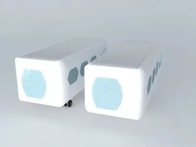 Quick Transport Cabin Free 3D model
