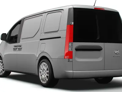 Hyundai Staria Panel Van 2024 3D model