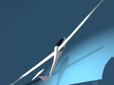 Nimbus glider 3D model