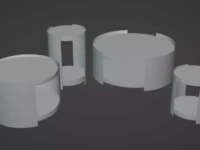 Sofa Center Table Free 3D model