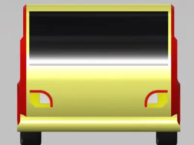 Compact Car Concept Free 3D model