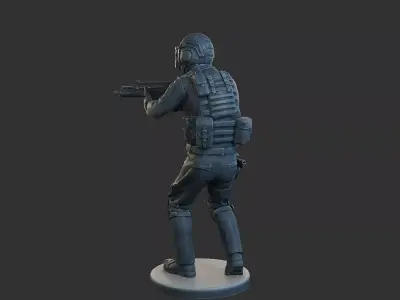 Tactical Gear GSG 9 TG1 007 3D print model