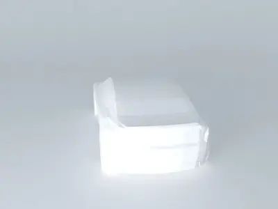 NEG Sedan car Template Free 3D model