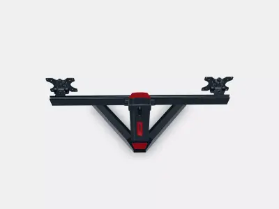 Rapture Monitor Arm TURRET DX - fekete Low-poly 3D model