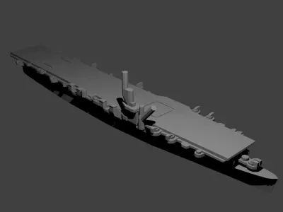 US Independence Class Aircraft Carrier 3D print model