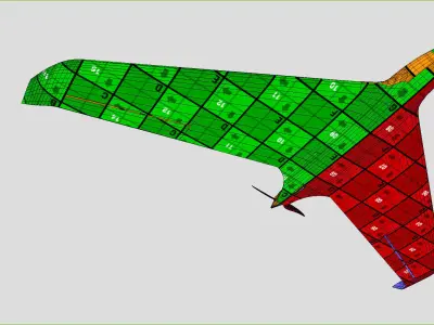 Optera 2000 Horizon Low-poly 3D model