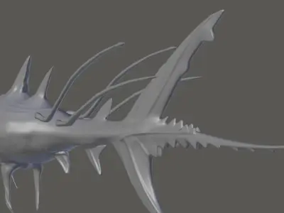 Leviathan 3D Model Normal Poly 3D model