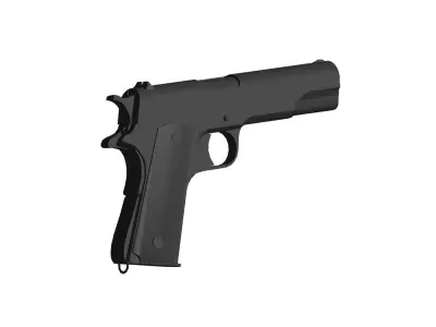 Colt M1911 pistol 3D model