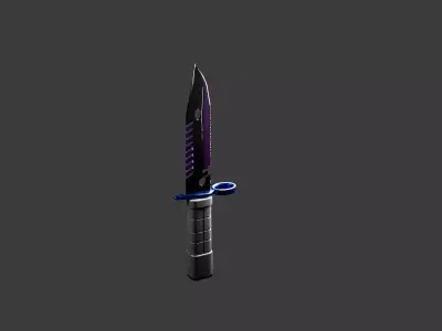 DAGGER-INTERSTELLAR ICICILE Low-poly 3D model