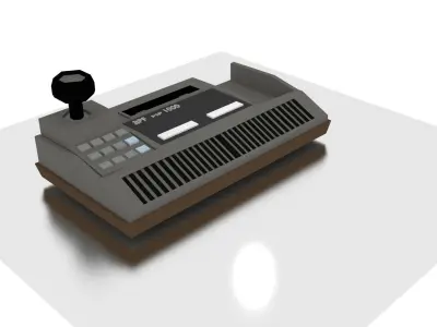 10 old consoles part 1 3D model
