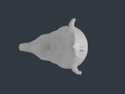 Easter guardian key ring 3D print model