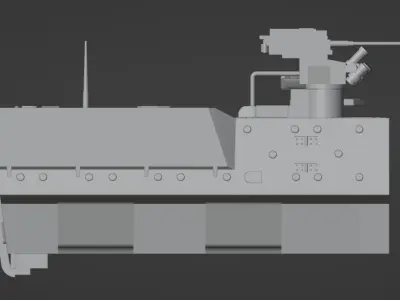 Scalable Boxer troop transport module Bundeswehr 3D print model