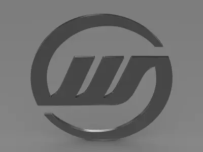 Williams Logo 3D model