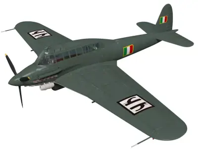 Savoia-Marchetti SM93 3D model