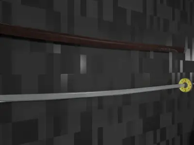 Nodati Saya Low-poly 3D model