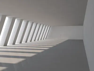  Sci Fi Warehouse Free 3D model