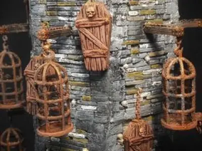 The tower of Pain  3D print model
