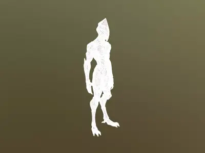 Low Poly Stylized Cyber-Assassin NIGHT-STALKER S7 - PBR Low-poly 3D model